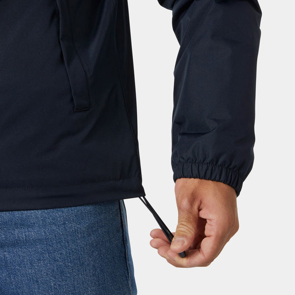 VANCOUVER INS RAIN JACKET, NAVY, XXL