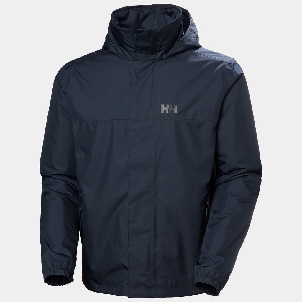 VANCOUVER INS RAIN JACKET, NAVY, XXL