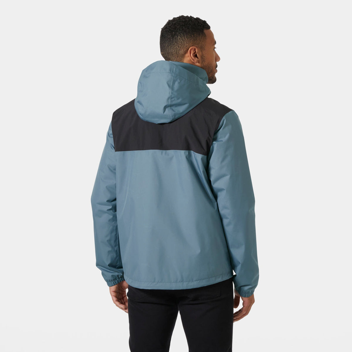 VANCOUVER INS RAIN JACKET, WASHED NAVY, XXL