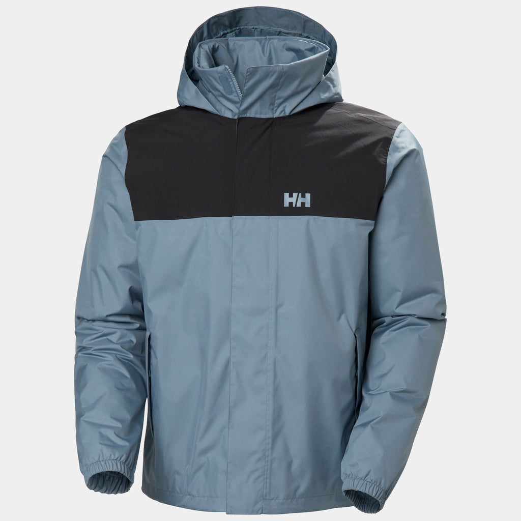 VANCOUVER INS RAIN JACKET, WASHED NAVY, XXL
