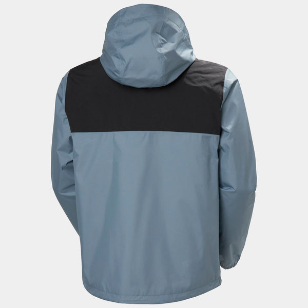 VANCOUVER INS RAIN JACKET, WASHED NAVY, XXL
