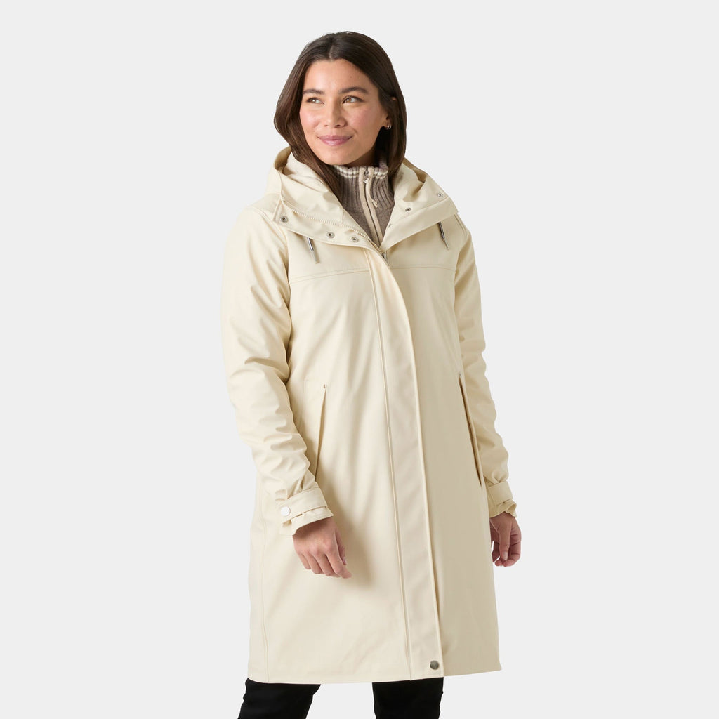 W MOSS INS PU COAT, CREAM, L