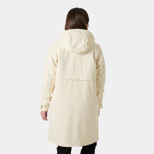W MOSS INS PU COAT, CREAM, L