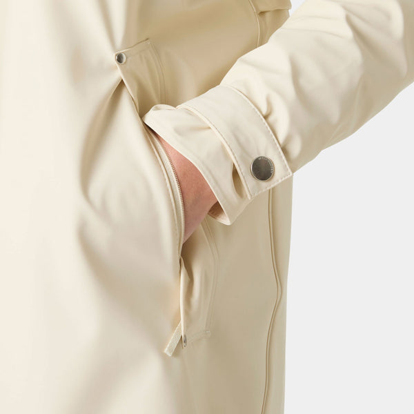 W MOSS INS PU COAT, CREAM, L