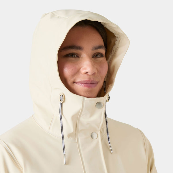 W MOSS INS PU COAT, CREAM, L