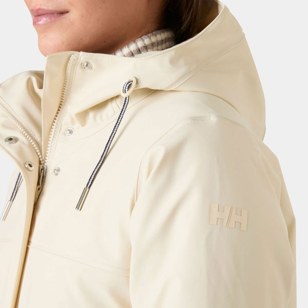 W MOSS INS PU COAT, CREAM, L