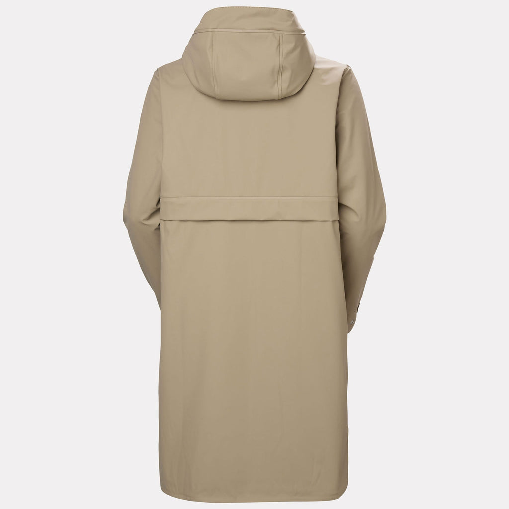 W MOSS INS PU COAT, PEBBLE, L
