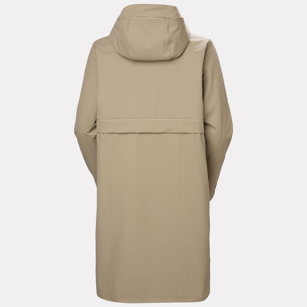 W MOSS INS PU COAT, PEBBLE, L