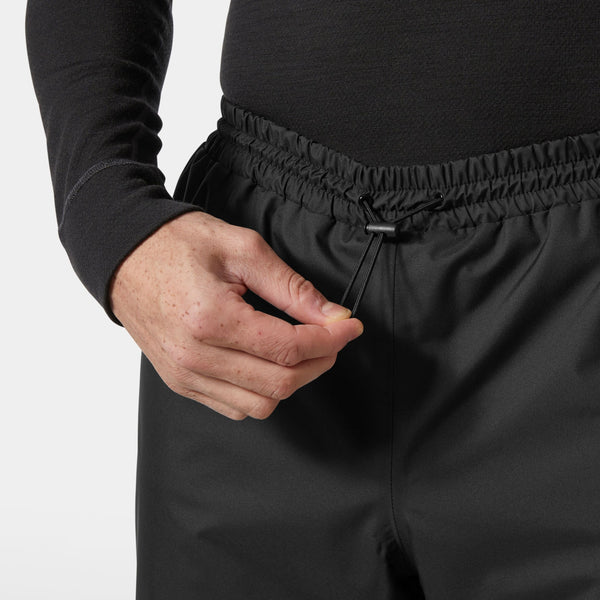 HH RAIN PANT, BLACK, XXL