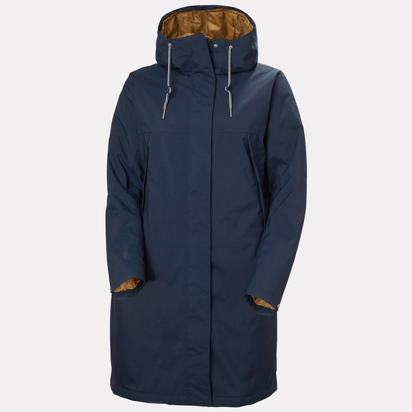 W HVALER INS RAINCOAT, NAVY, L