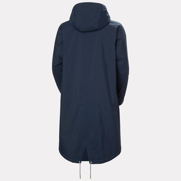 W HVALER INS RAINCOAT, NAVY, L