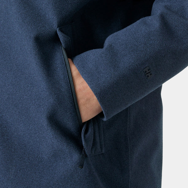 W FROGNER INS COAT, NAVY, L