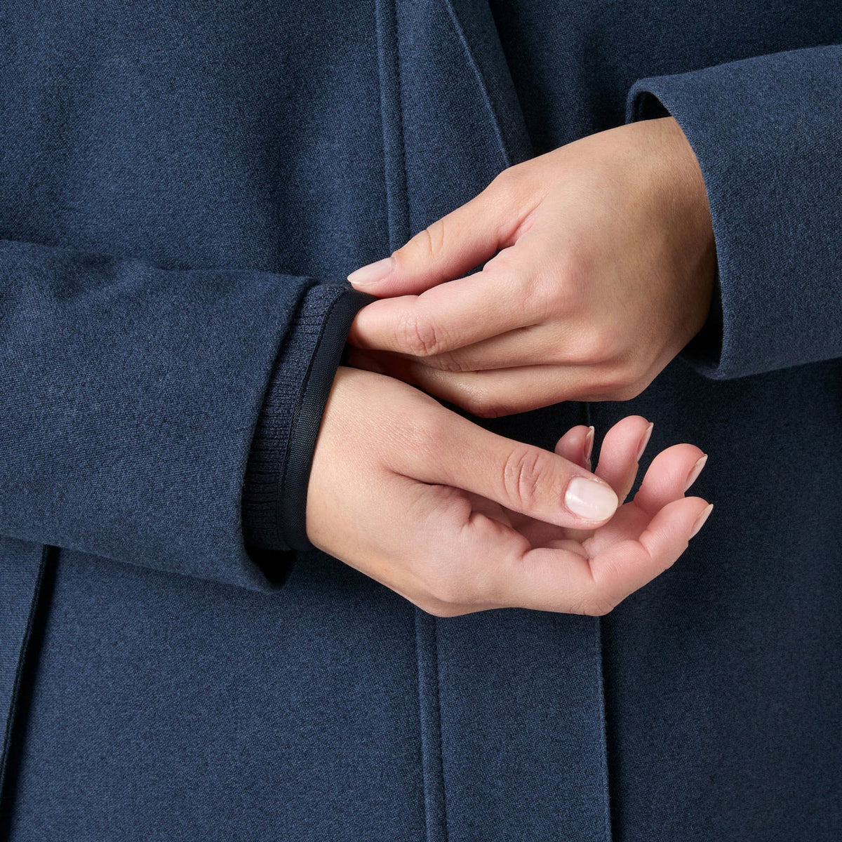 W FROGNER INS COAT, NAVY, L