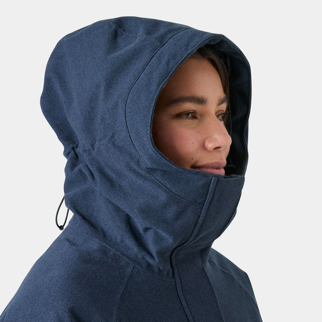 W FROGNER INS COAT, NAVY, L