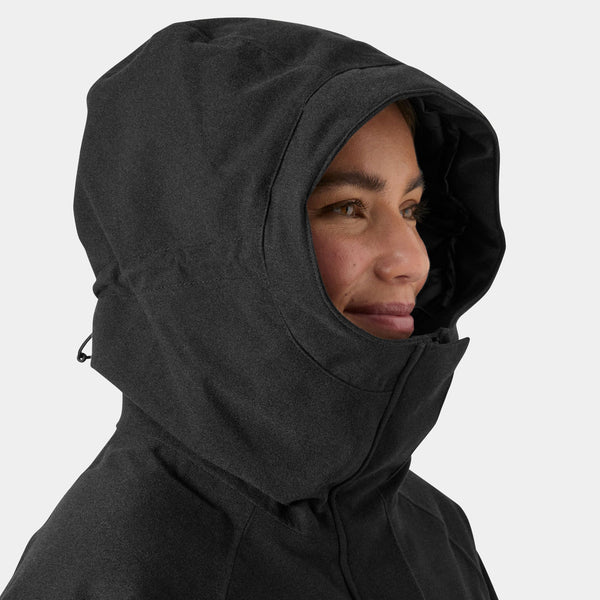 W FROGNER INS COAT, BLACK, L