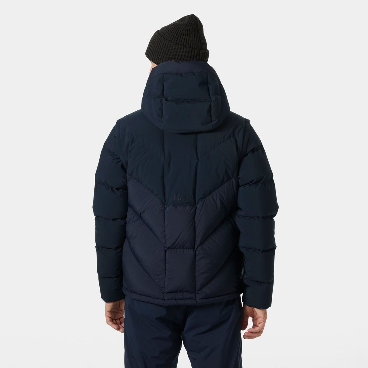 VILLAGE MODULAR DOWN JACKET, NAVY, XXL
