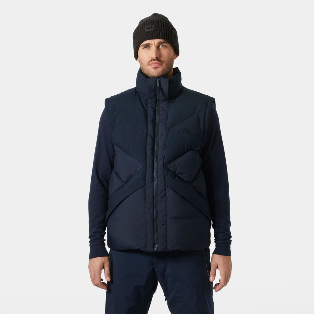 VILLAGE MODULAR DOWN JACKET, NAVY, XXL
