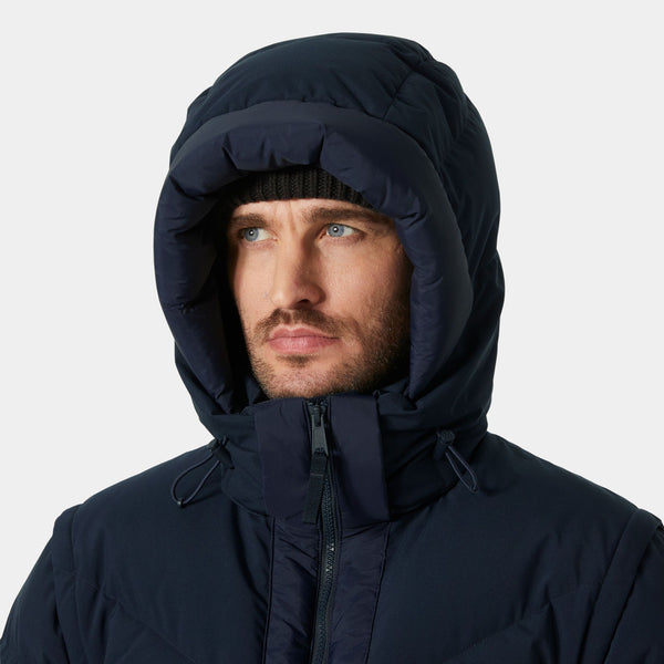 VILLAGE MODULAR DOWN JACKET, NAVY, XXL