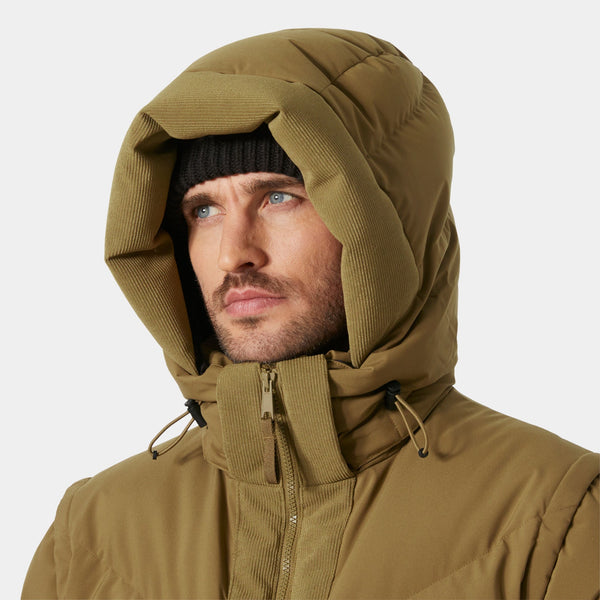 VILLAGE MODULAR DOWN JACKET, SEPIA, XXL