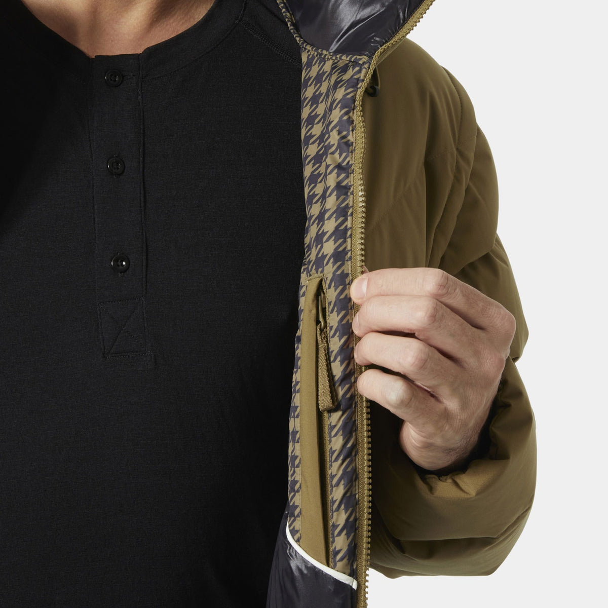 VILLAGE MODULAR DOWN JACKET, SEPIA, XXL
