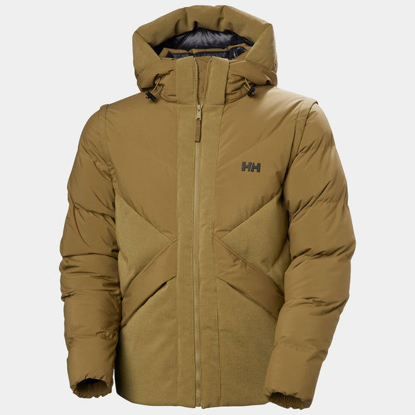 VILLAGE MODULAR DOWN JACKET, SEPIA, XXL