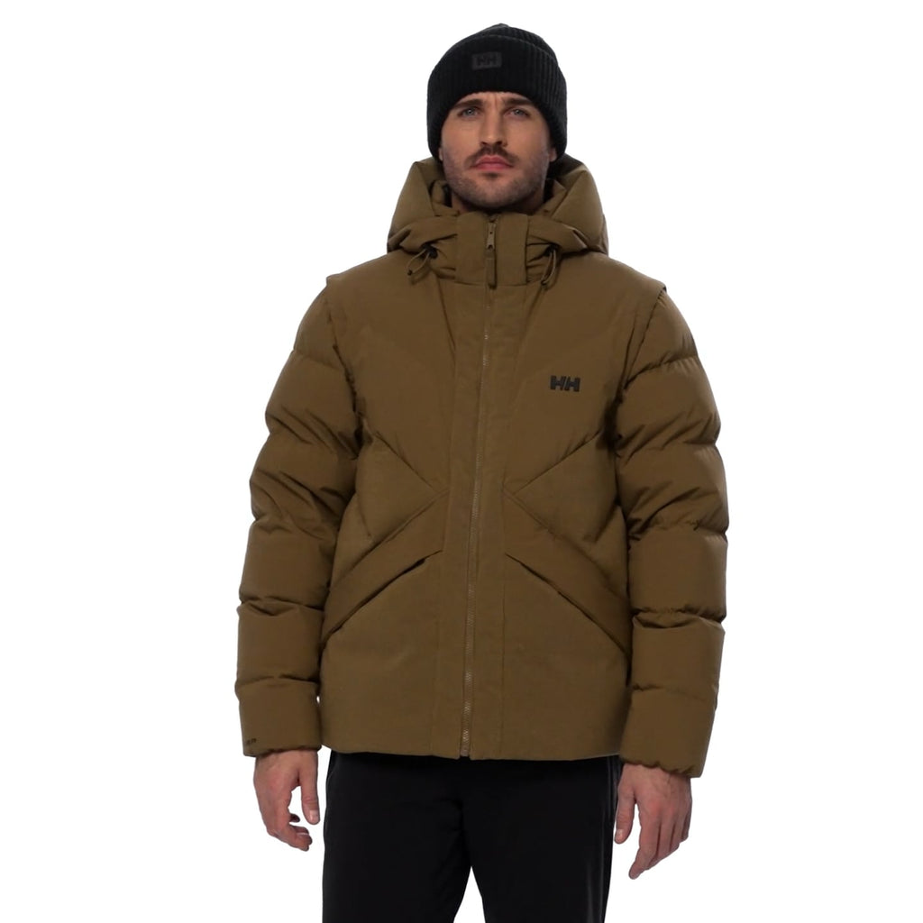VILLAGE MODULAR DOWN JACKET, SEPIA, XL