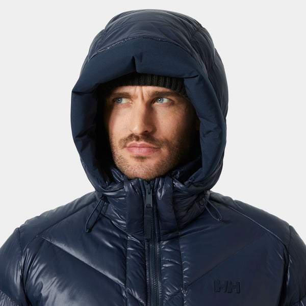 VILLAGE DOWN JACKET, NAVY, XXL