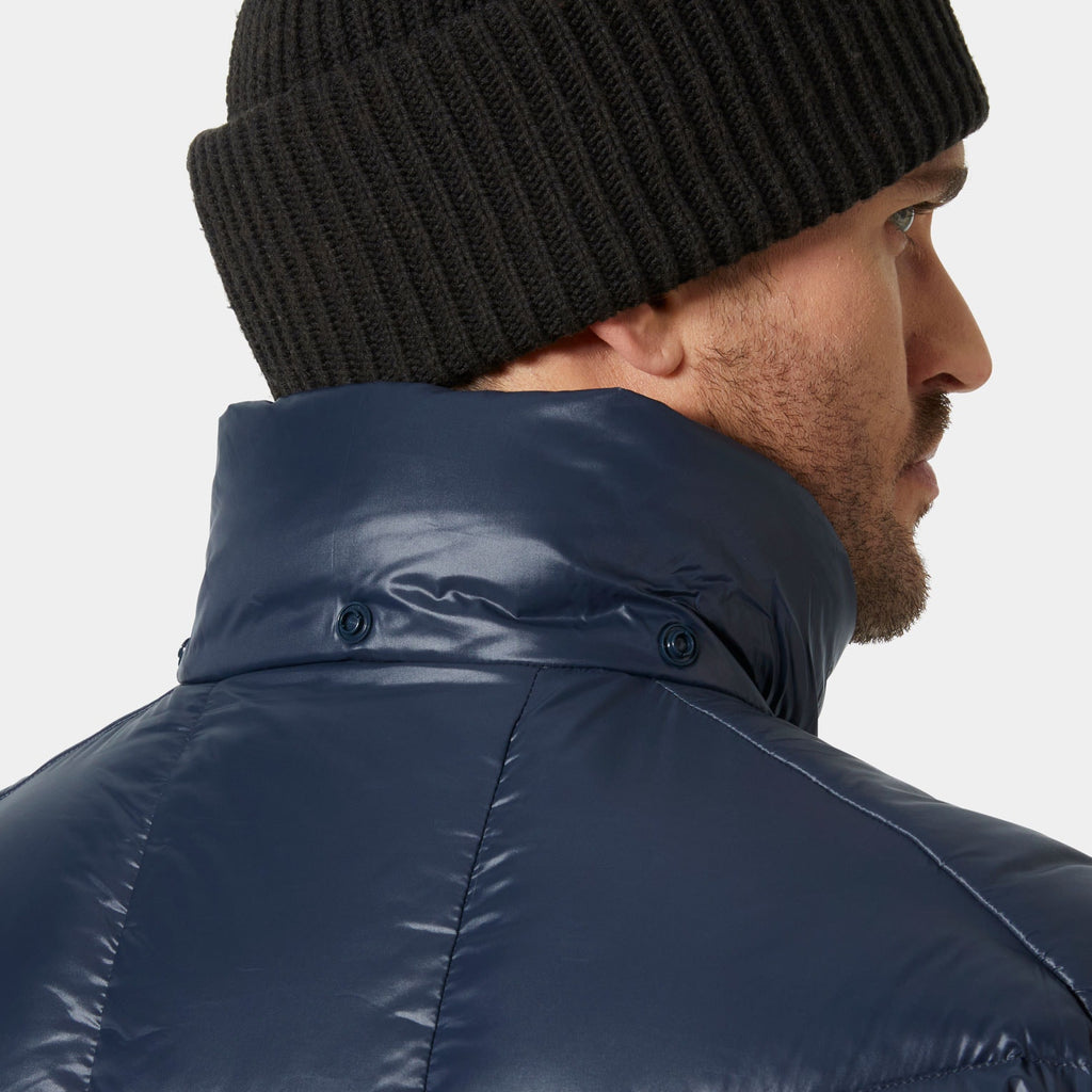 VILLAGE DOWN JACKET, NAVY, XXL