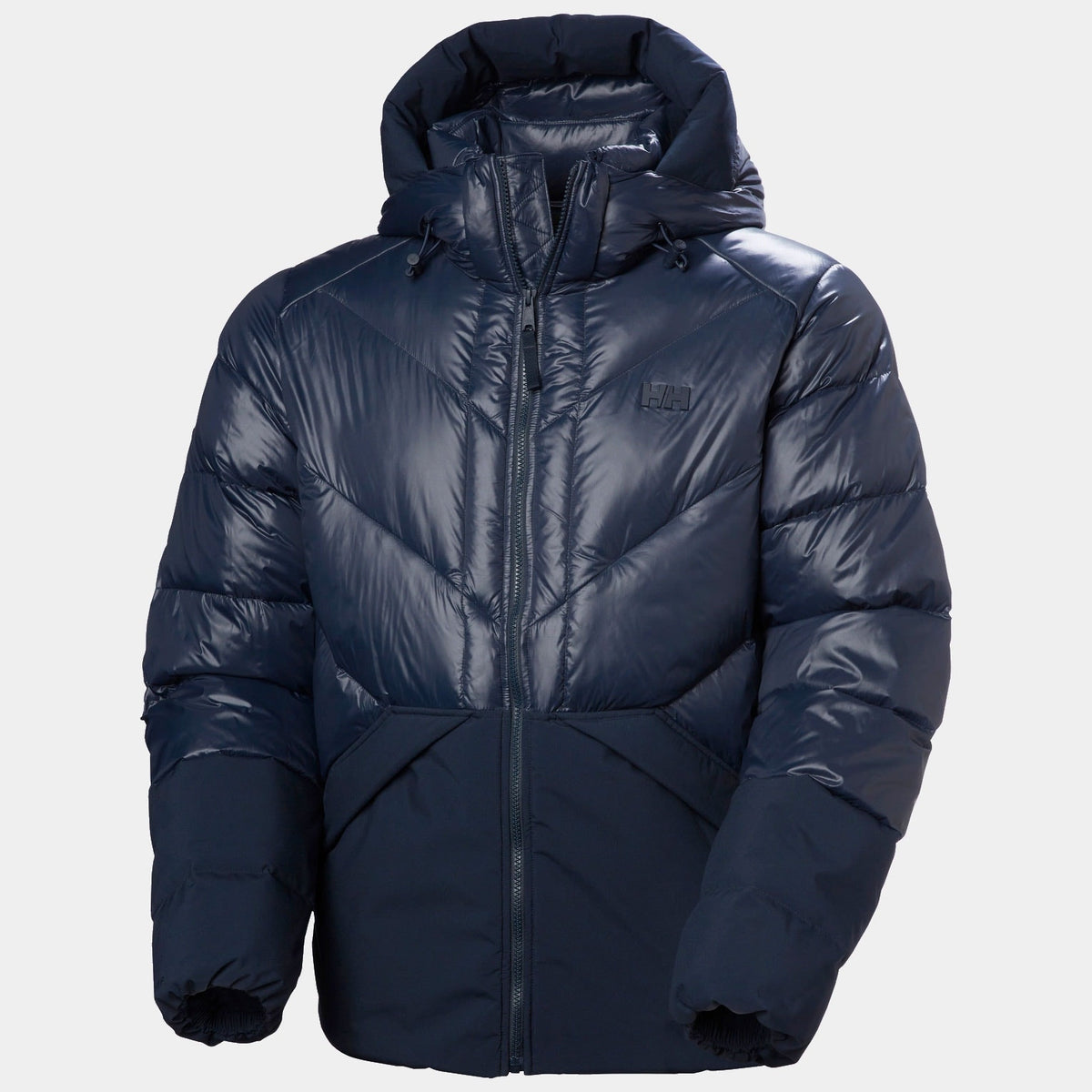 VILLAGE DOWN JACKET, NAVY, XXL