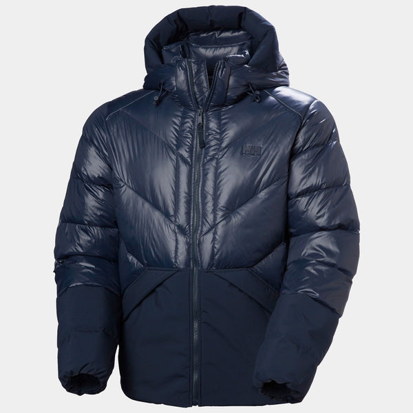 VILLAGE DOWN JACKET, NAVY, XXL