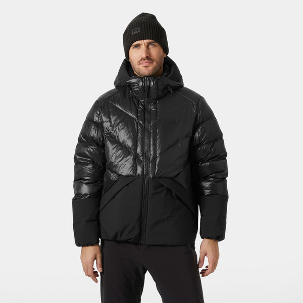 VILLAGE DOWN JACKET, BLACK, XXL