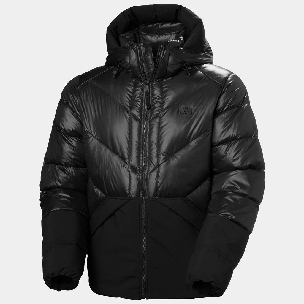 VILLAGE DOWN JACKET, BLACK, XXL