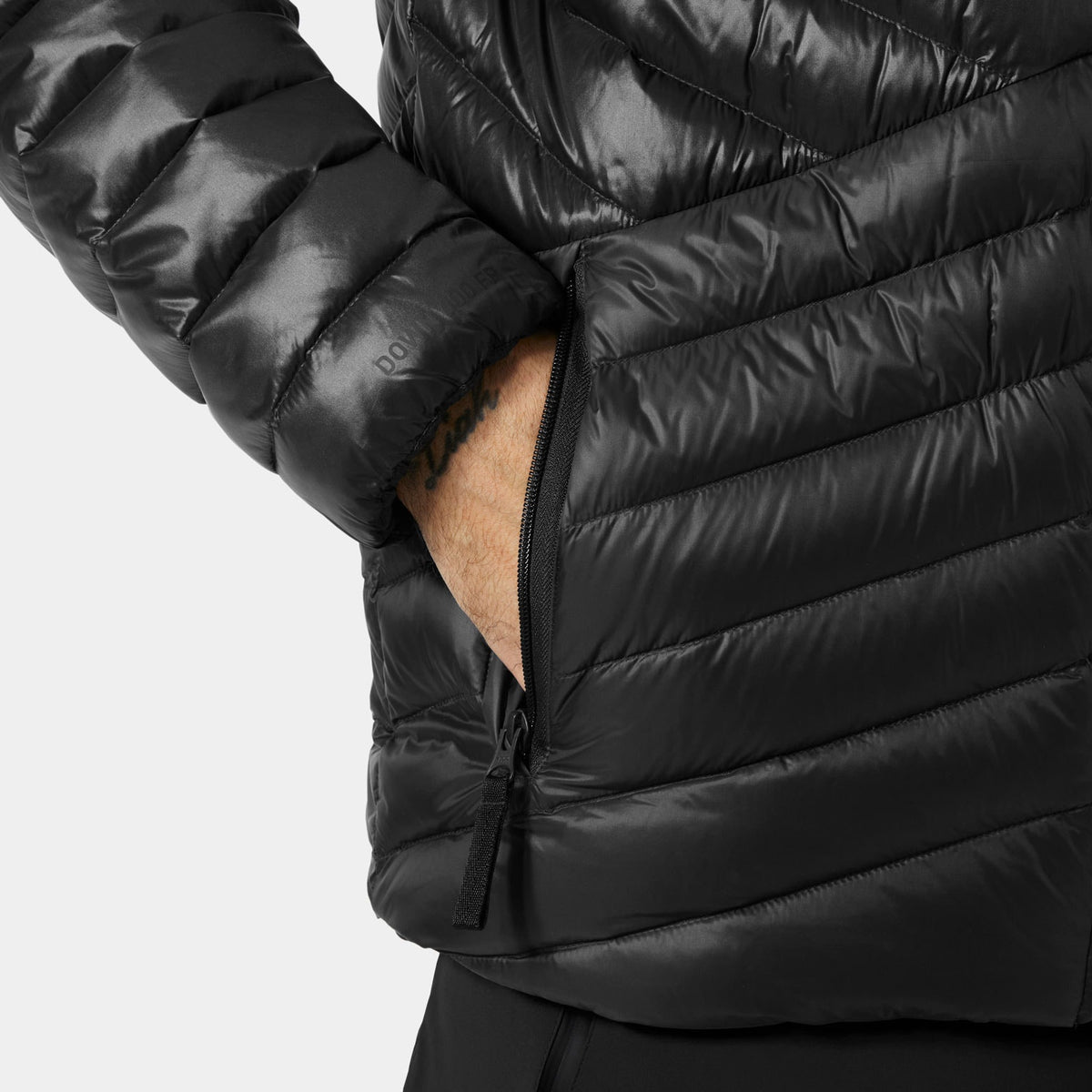 STOWE DOWN JACKET, BLACK, XXL