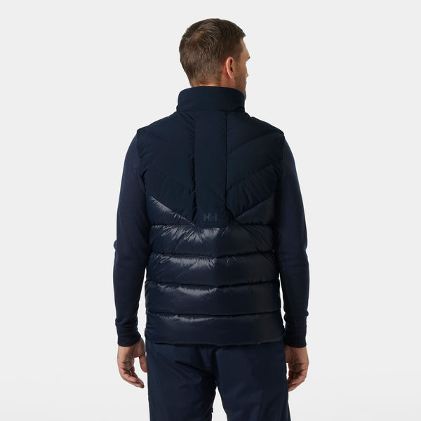 VILLAGE PUFFY VEST, NAVY, XXL