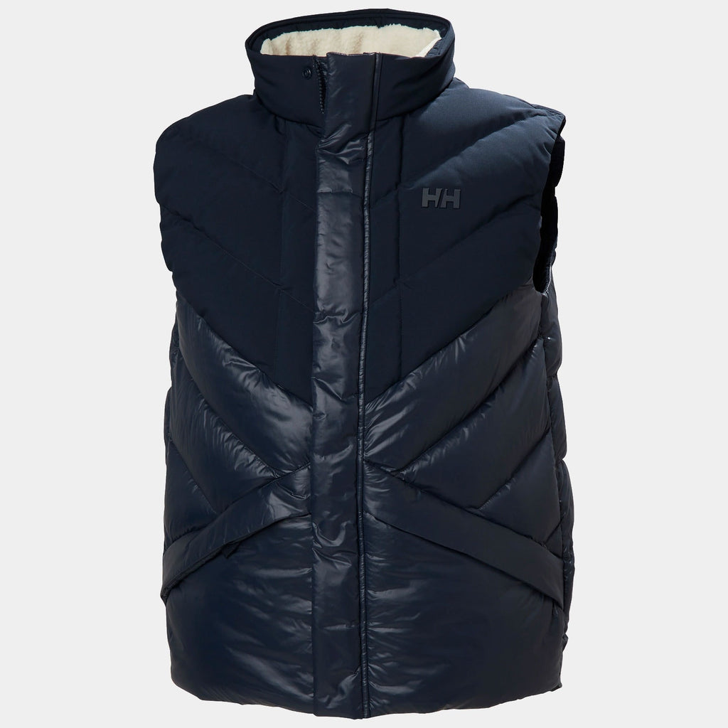 VILLAGE PUFFY VEST, NAVY, XXL
