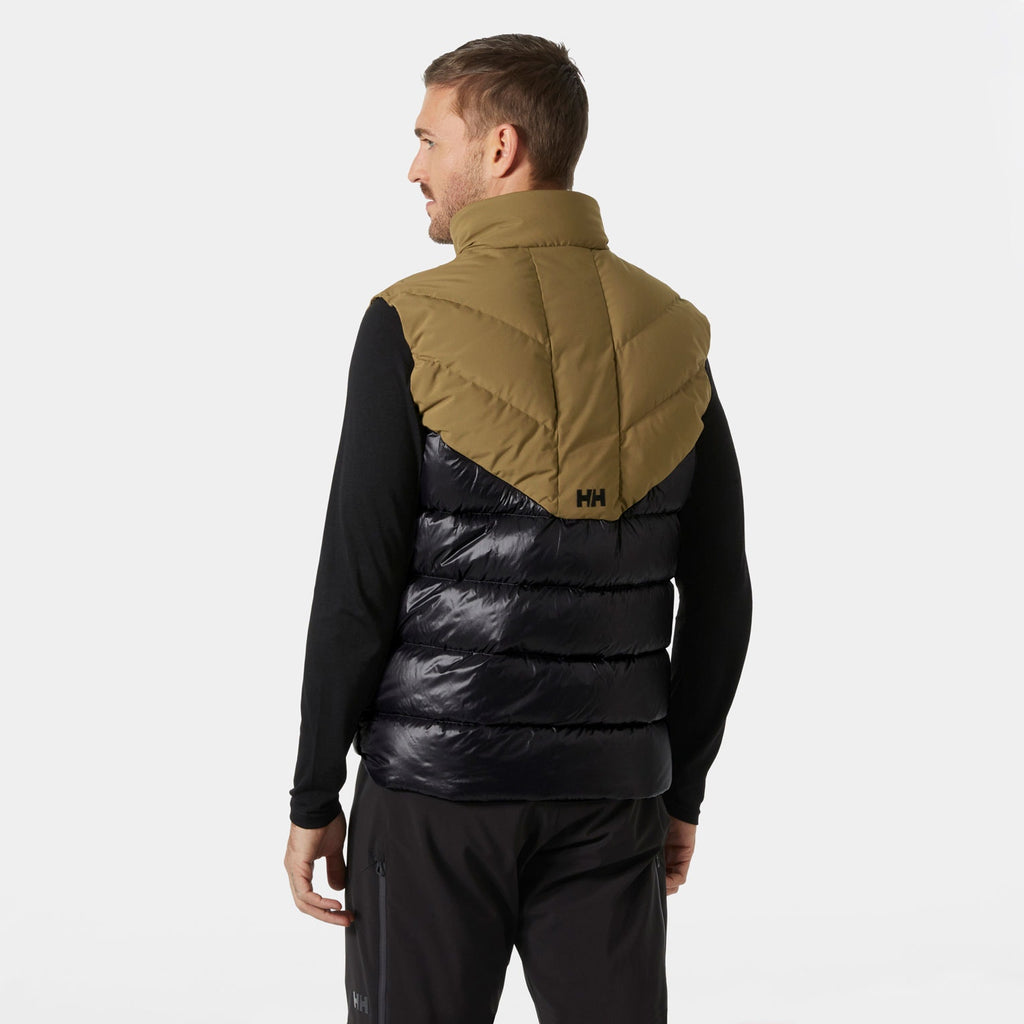 VILLAGE PUFFY VEST, SEPIA, XXL