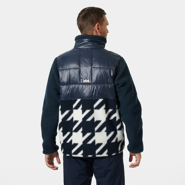 VILLAGE HYBRID JACKET, NAVY HOUNDS, XXL