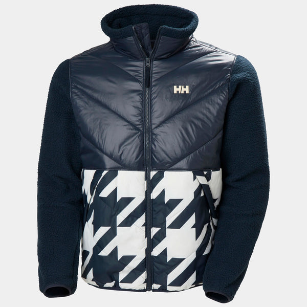 VILLAGE HYBRID JACKET, NAVY HOUNDS, XXL