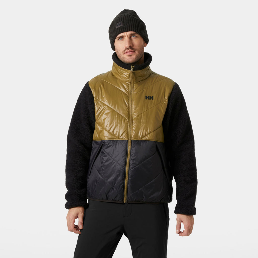 VILLAGE HYBRID JACKET, SEPIA, XXL