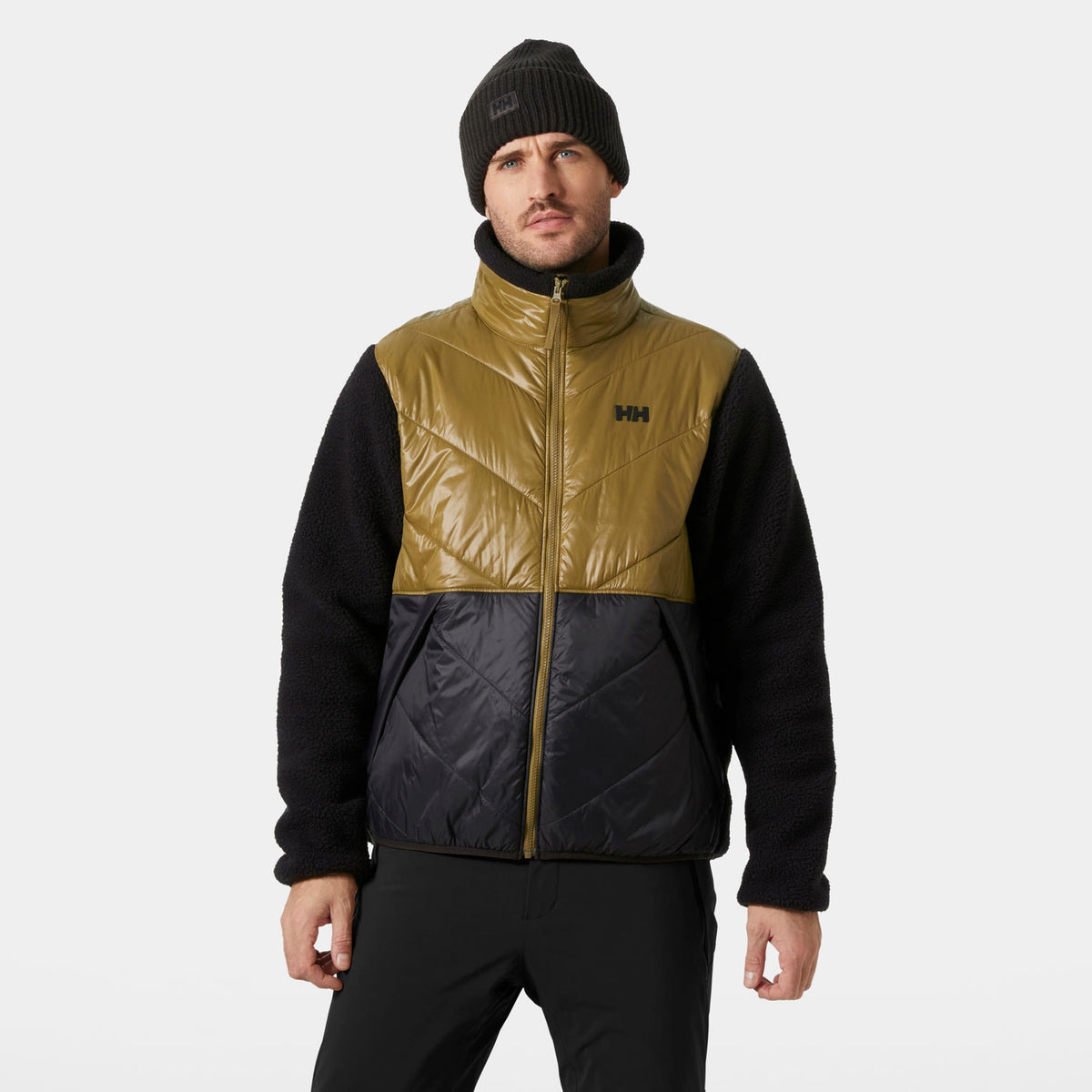 VILLAGE HYBRID JACKET, SEPIA, XXL