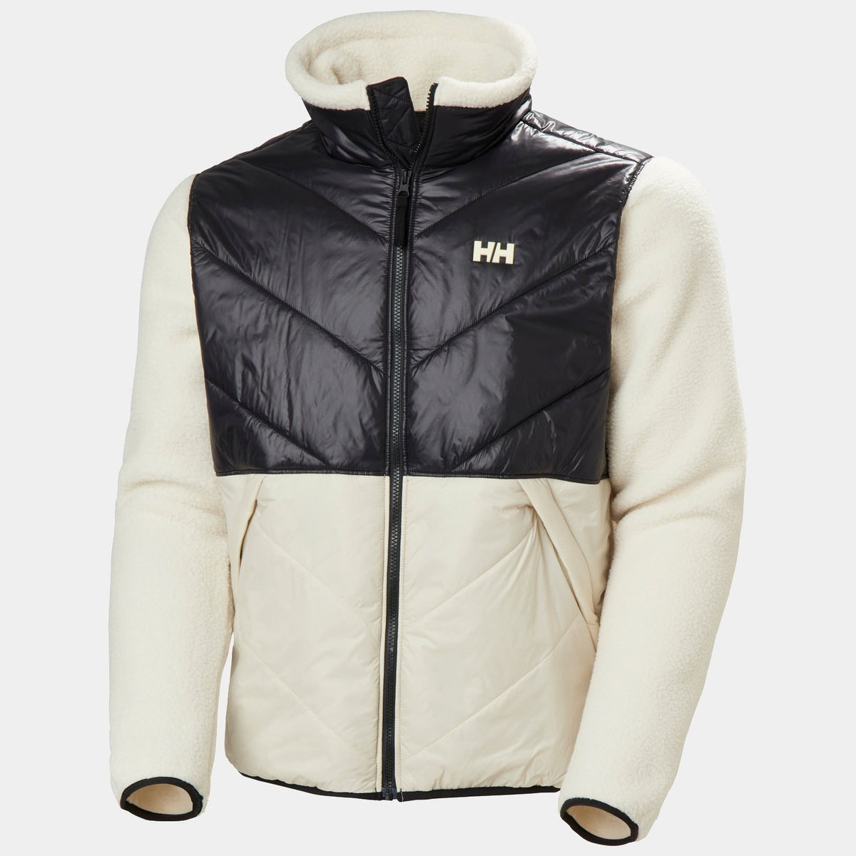 VILLAGE HYBRID JACKET, BLACK, XXL