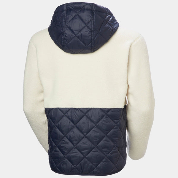 STOWE HOODED HYBRID JACKET, NAVY, XL