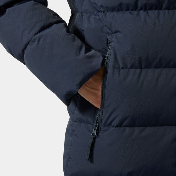 W ARIA LONG PARKA, NAVY, L