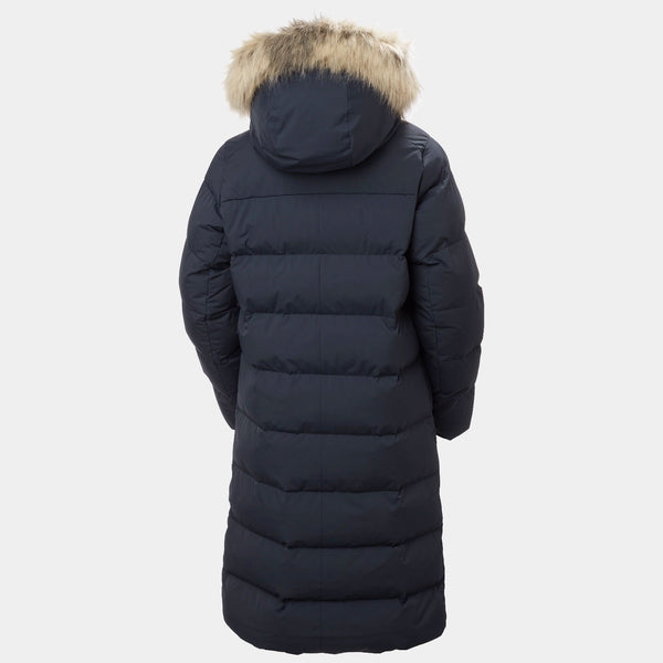 W ARIA LONG PARKA, NAVY, L