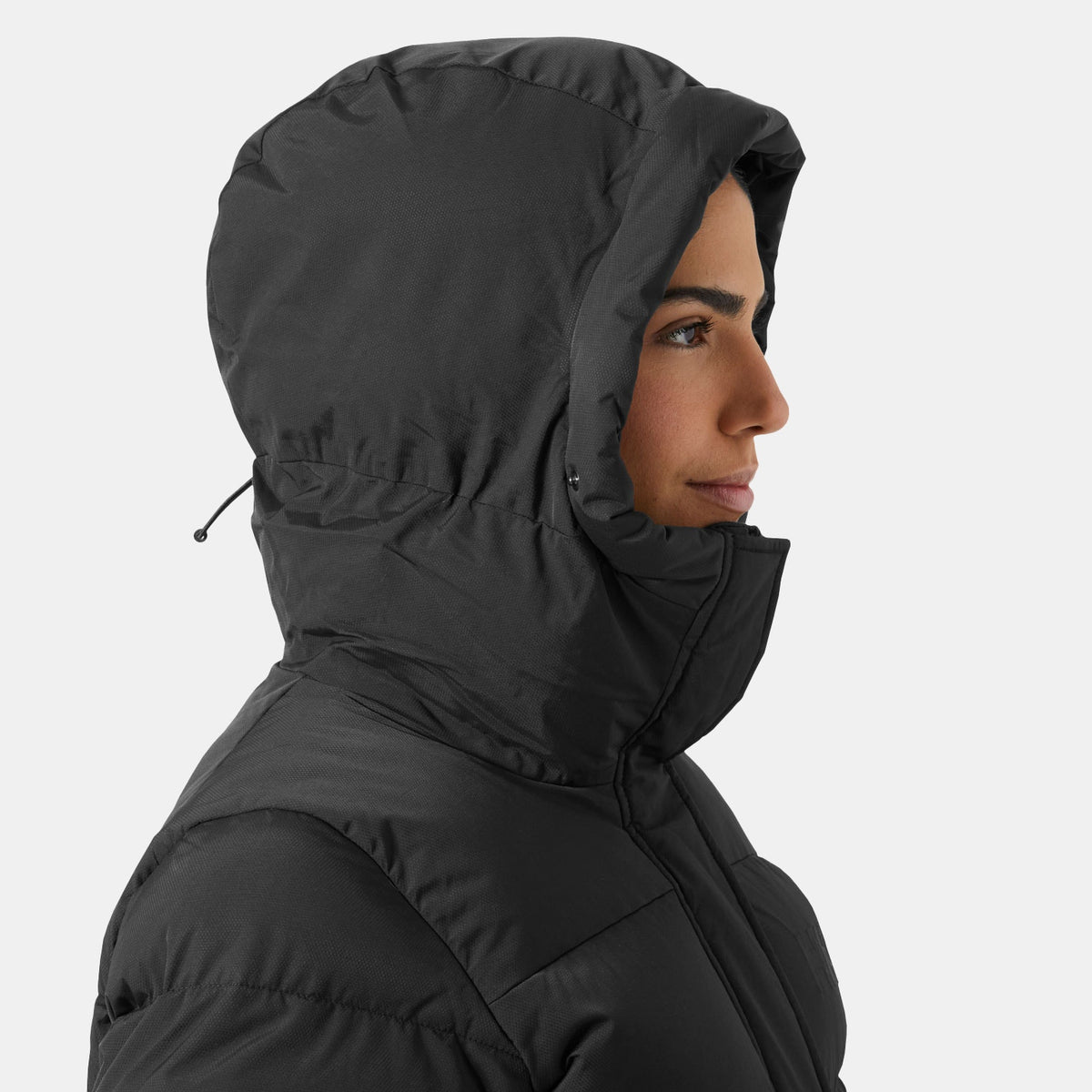 W ARIA LONG PARKA, BLACK, L