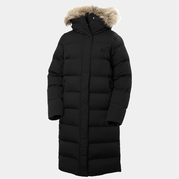 W ARIA LONG PARKA, BLACK, L