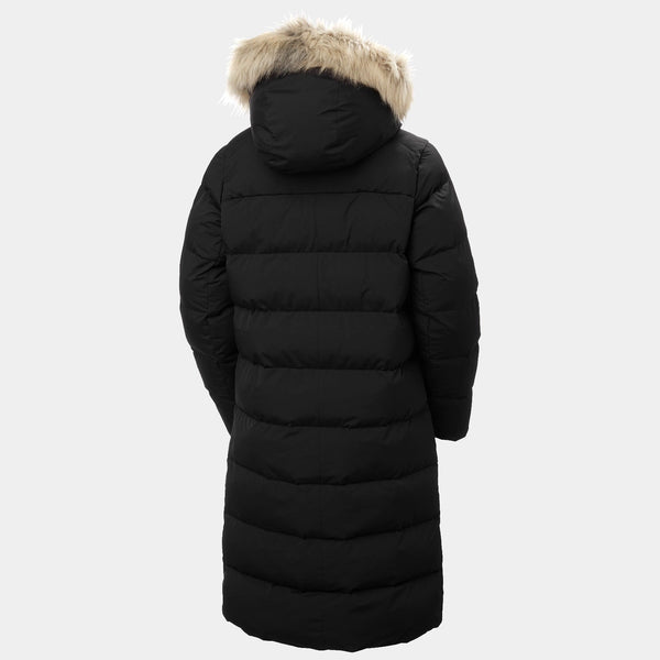 W ARIA LONG PARKA, BLACK, L