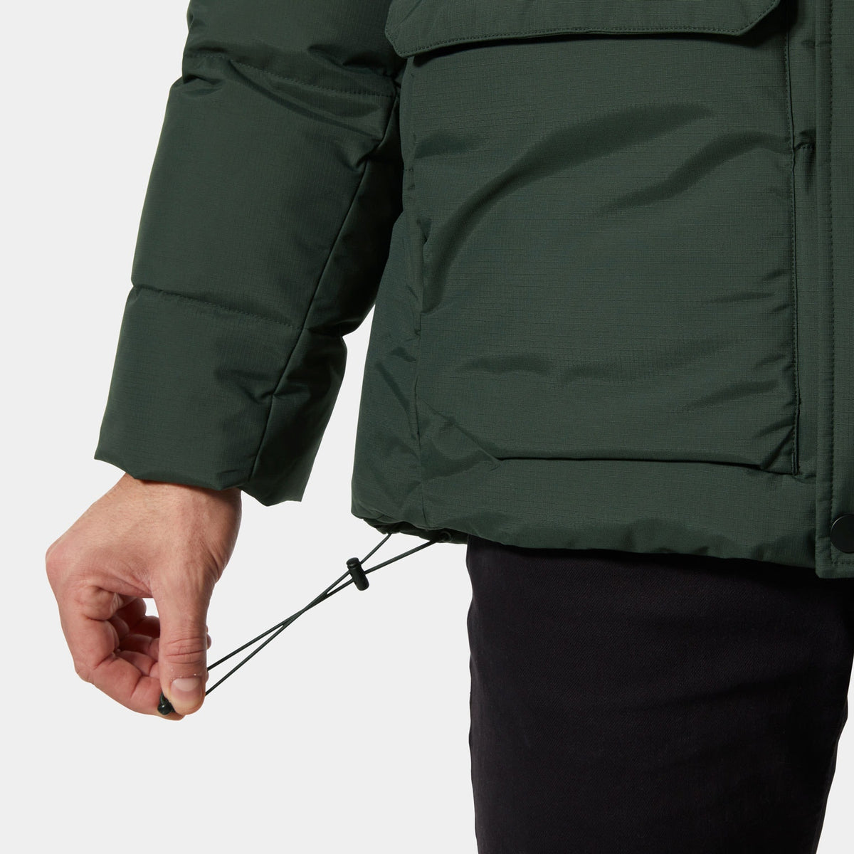 NORDIC PUFFY JACKET, DARK JUNGLE, L