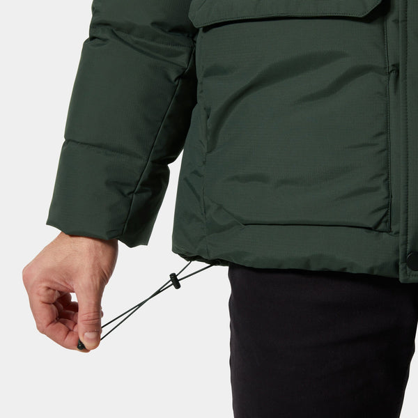 NORDIC PUFFY JACKET, DARK JUNGLE, L