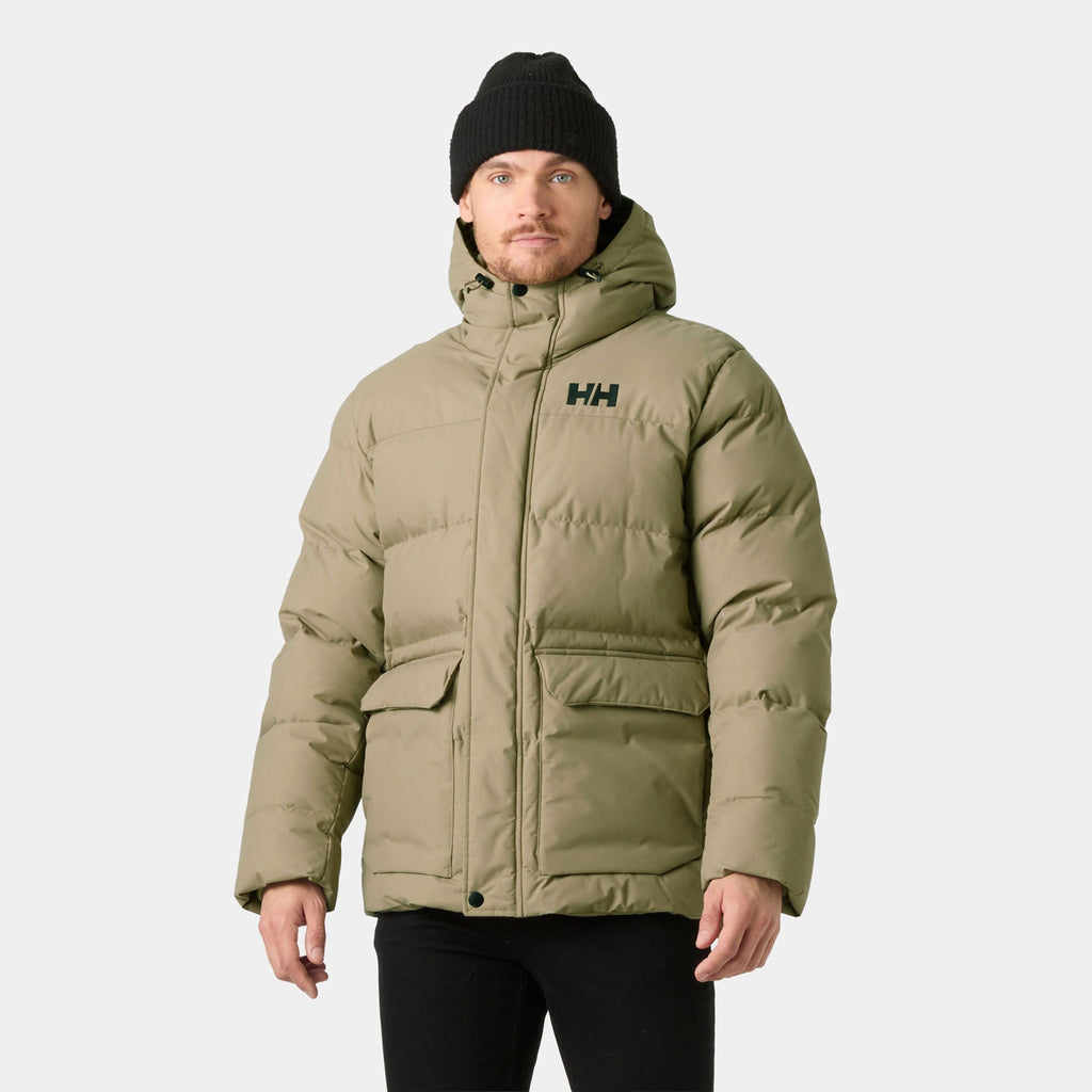 NORDIC PUFFY JACKET, PEBBLE, XXL